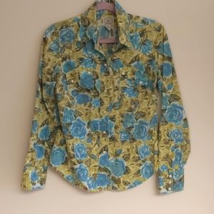 Lucky Brand Dungarees Pearl Snap Shirt